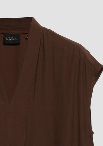 s.Oliver Bluse in Braun