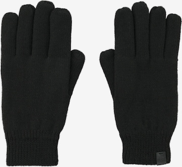 juoda Bickley + Mitchell Amsterdam Pirštuotos pirštinės: priekis