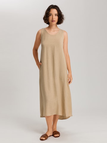 Robe ' Urban Casuals ' Hanro en beige : devant
