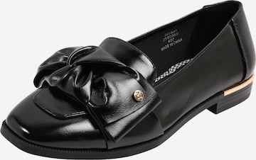 River Island Slip-ons in Black: front