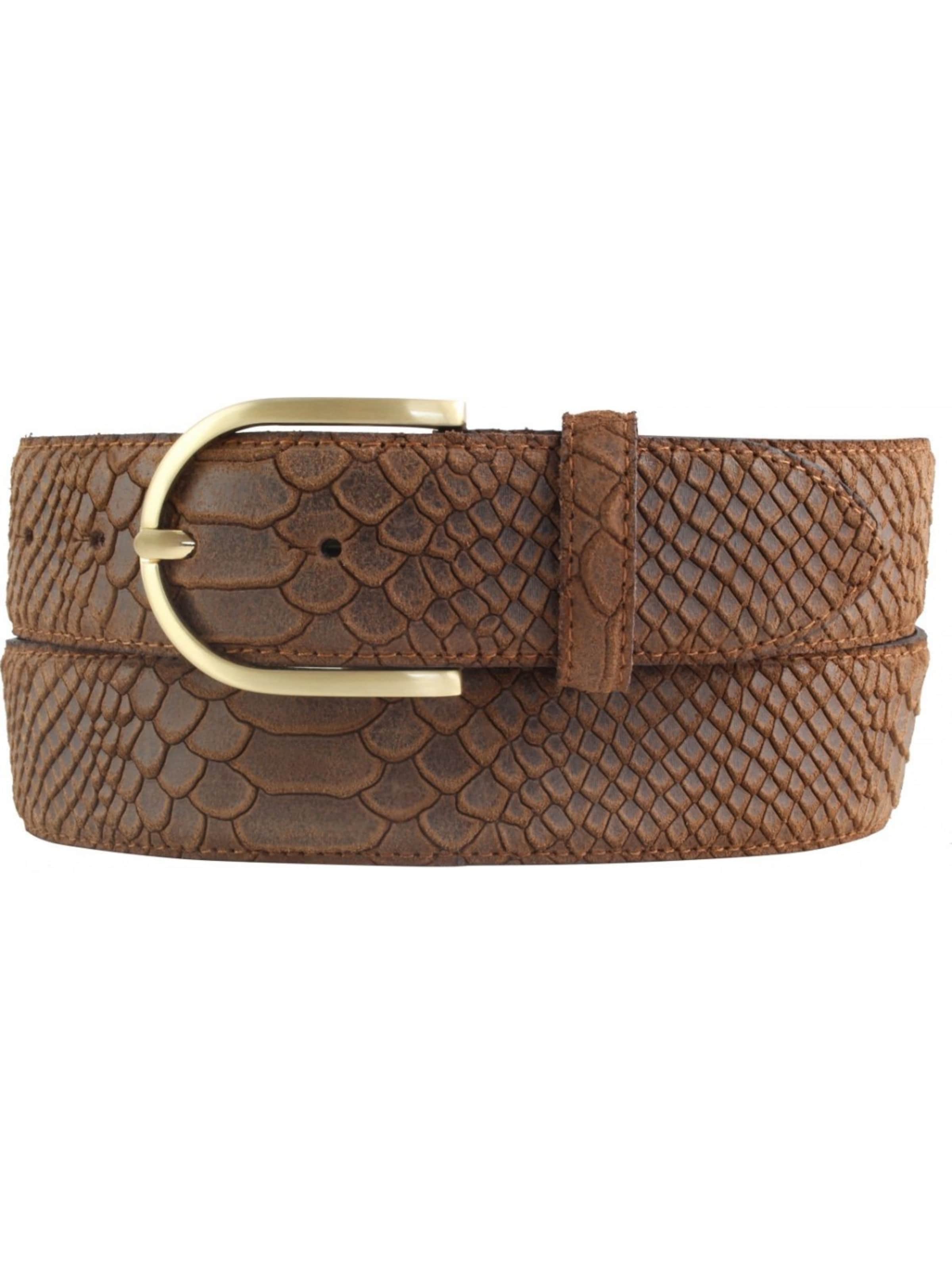 BELTINGER Belt 'Trevisoe' in Beige: front