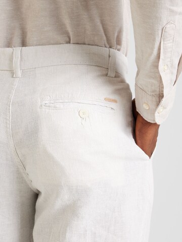 JACK & JONES Szabványos Élére vasalt nadrágok 'BILL CAIRO' - bézs