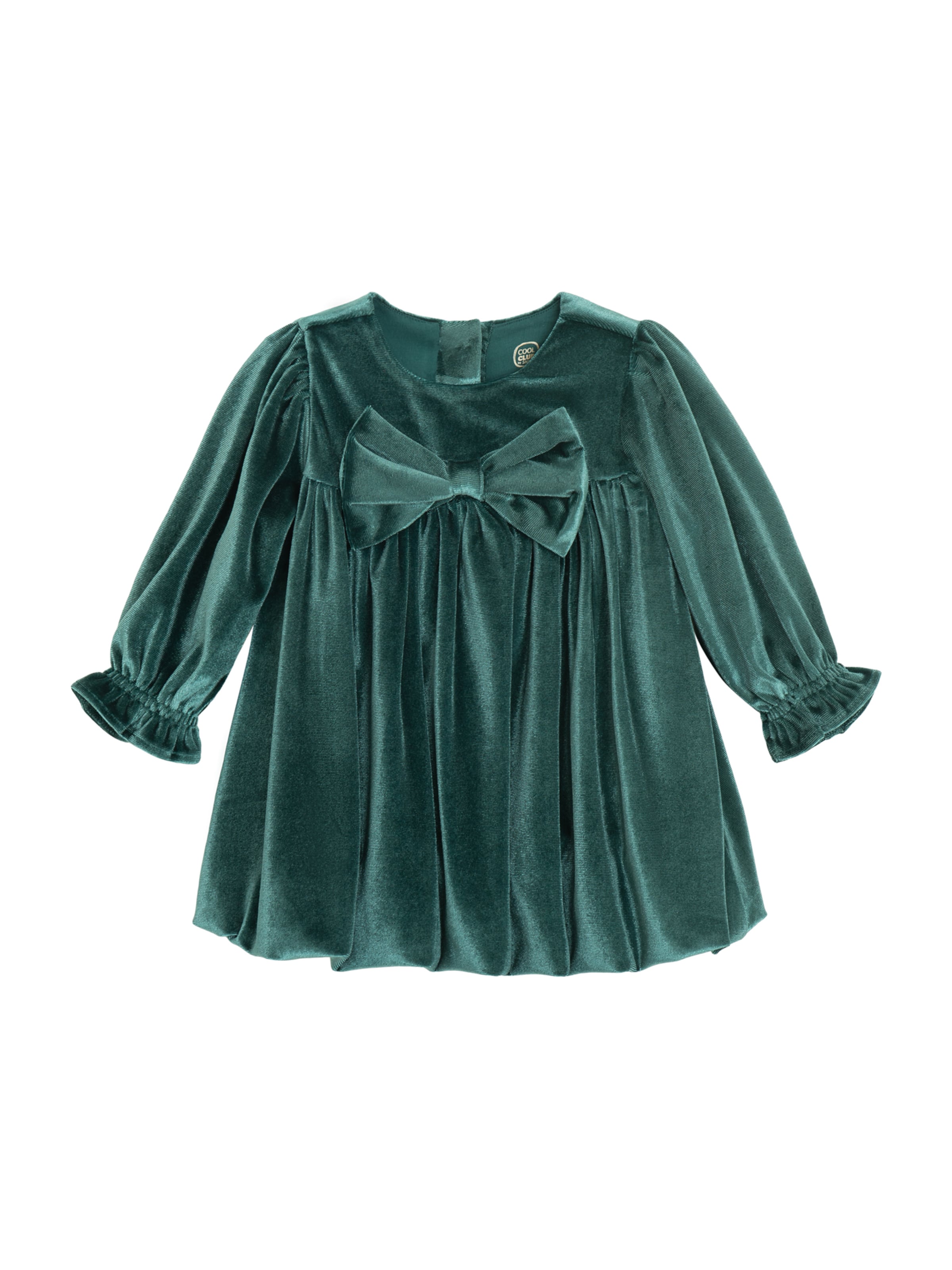 Cool Club Kleit, värv roheline: eest vaates