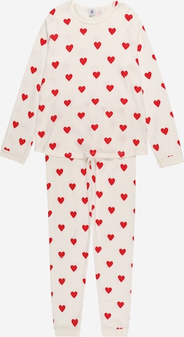 PETIT BATEAU Yöpuku värissä valkoinen: etupuoli