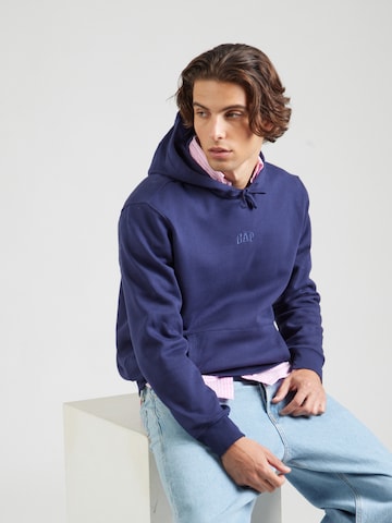 Sweat-shirt GAP en bleu : devant