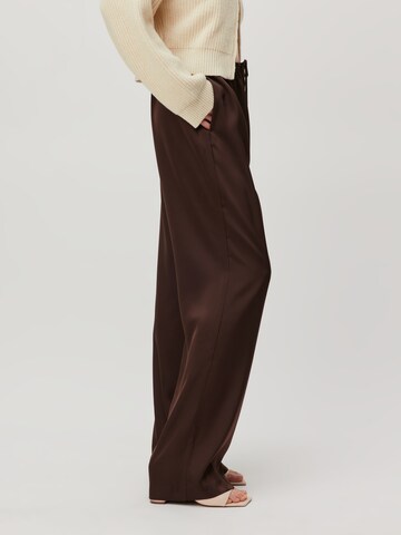 LeGer by Lena Gercke Regular Trousers 'Franziska' in Brown