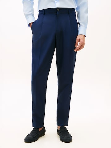 TOMMY HILFIGER Regularen Hlače na rob 'AIRDOT' | modra barva: sprednja stran