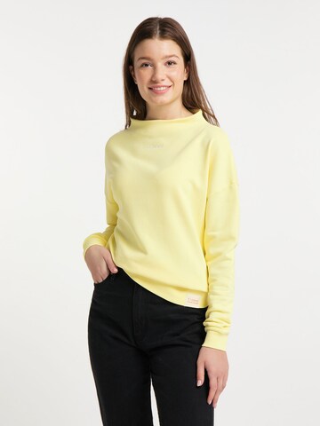 SOMWR Sweater in Yellow: front