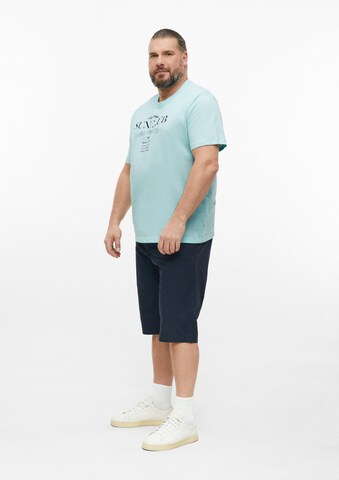 s.Oliver Men Big Sizes T-Shirt in Blau