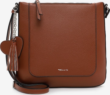 TAMARIS Crossbody Bag 'Aurelia' in Brown: front