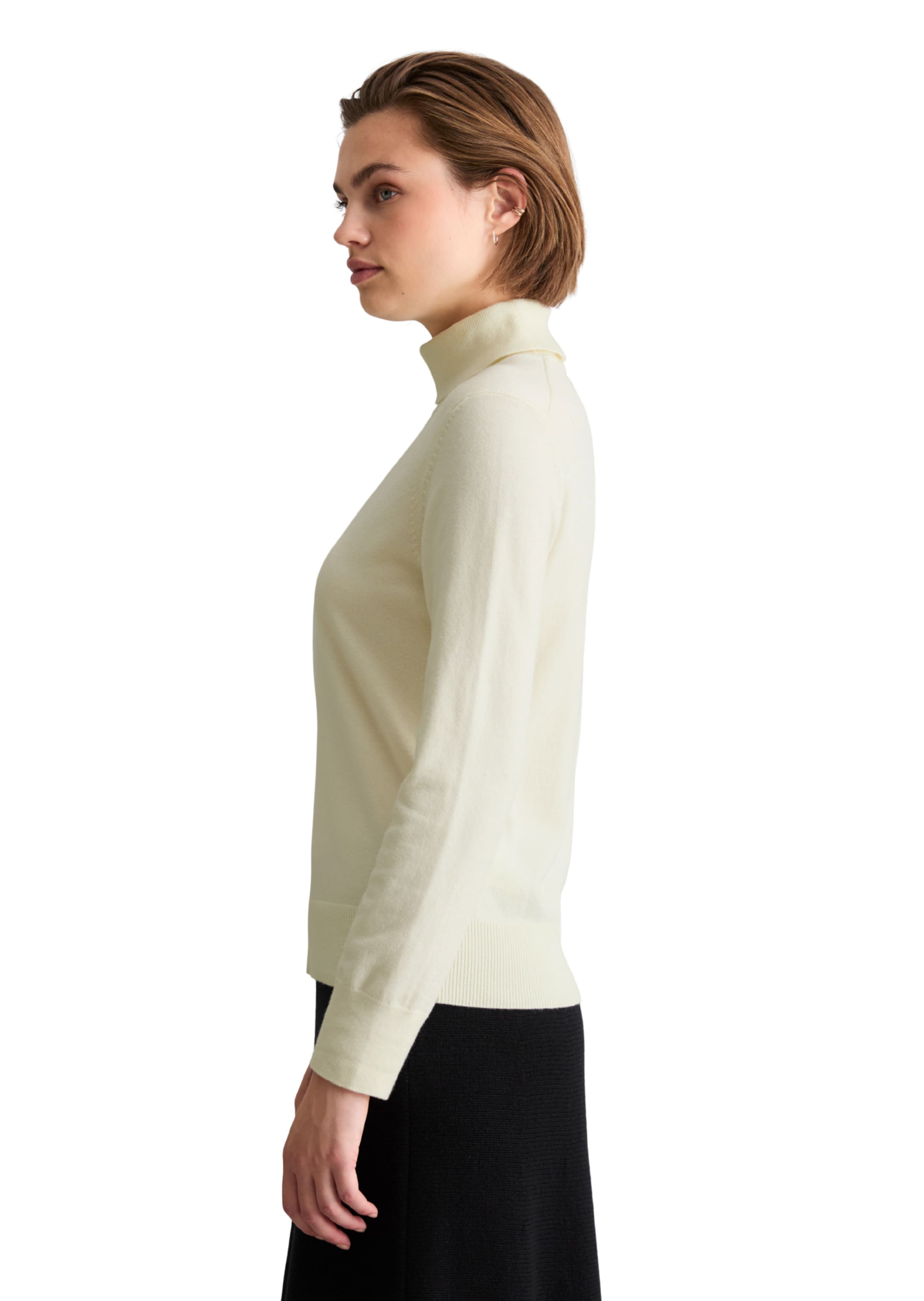 Marc O'Polo DENIM Pullover in Weiß: Seite