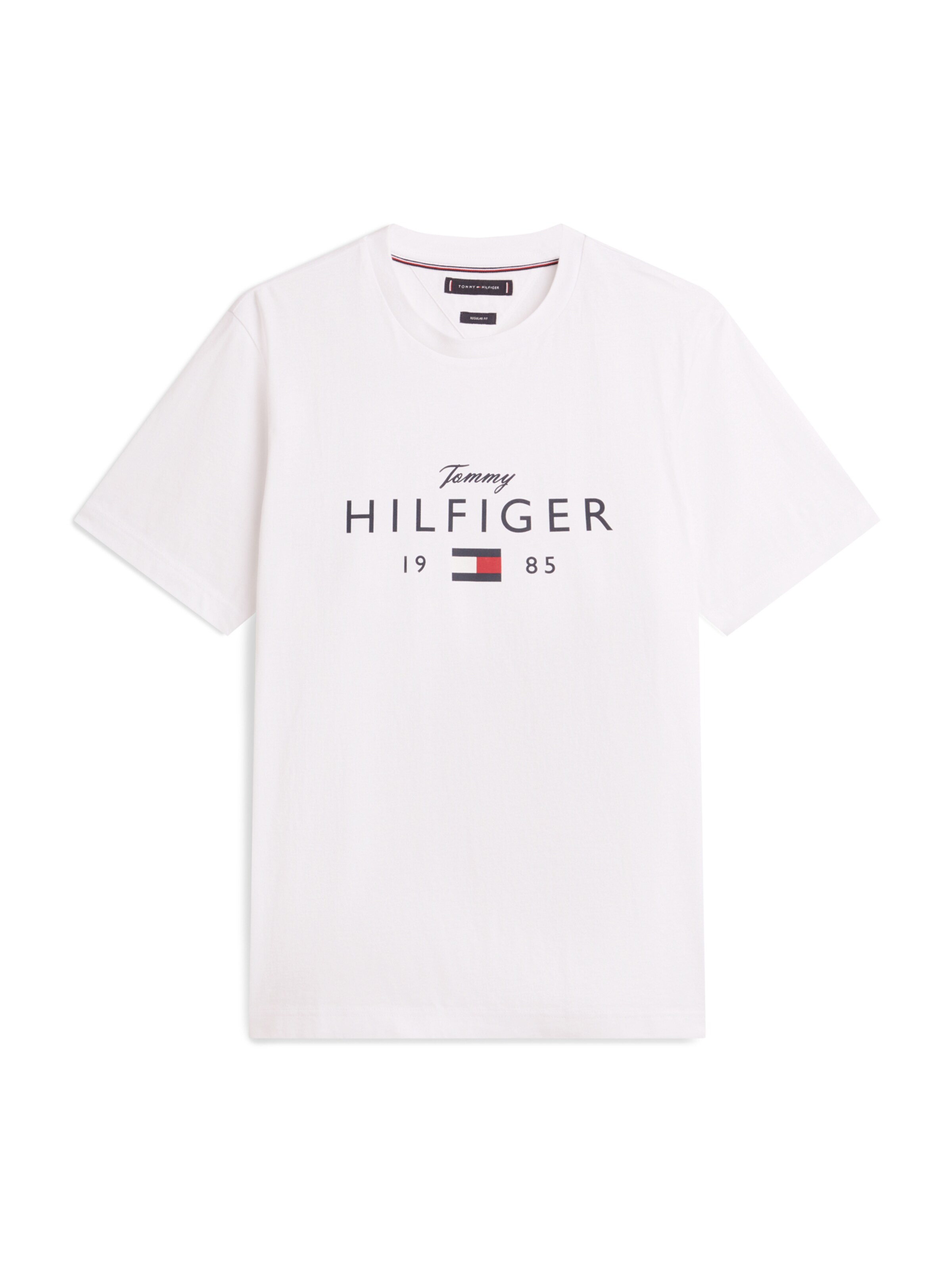 TOMMY HILFIGER Футболка 'Brand Love' в Белый: спереди