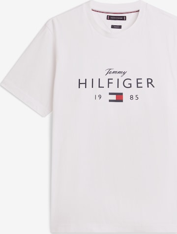 TOMMY HILFIGER Shirt 'BRAND LOVE' in Wit: voorkant