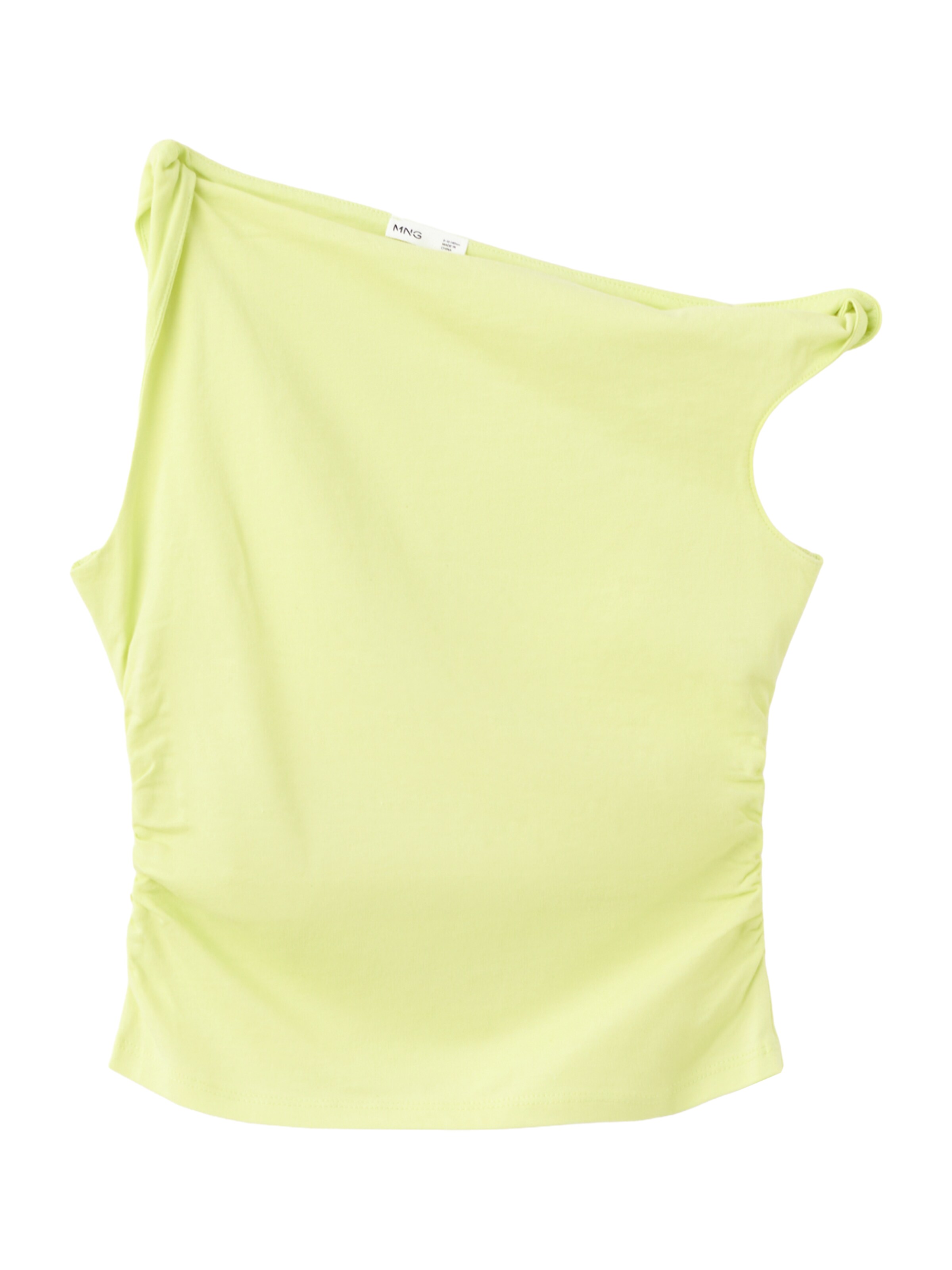 Top 'ROLL' de la MANGO KIDS pe galben: față