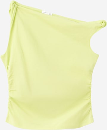 MANGO KIDS Top 'ROLL' – žlutá: přední strana