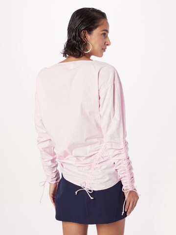 TOPSHOP Bluse in Pink