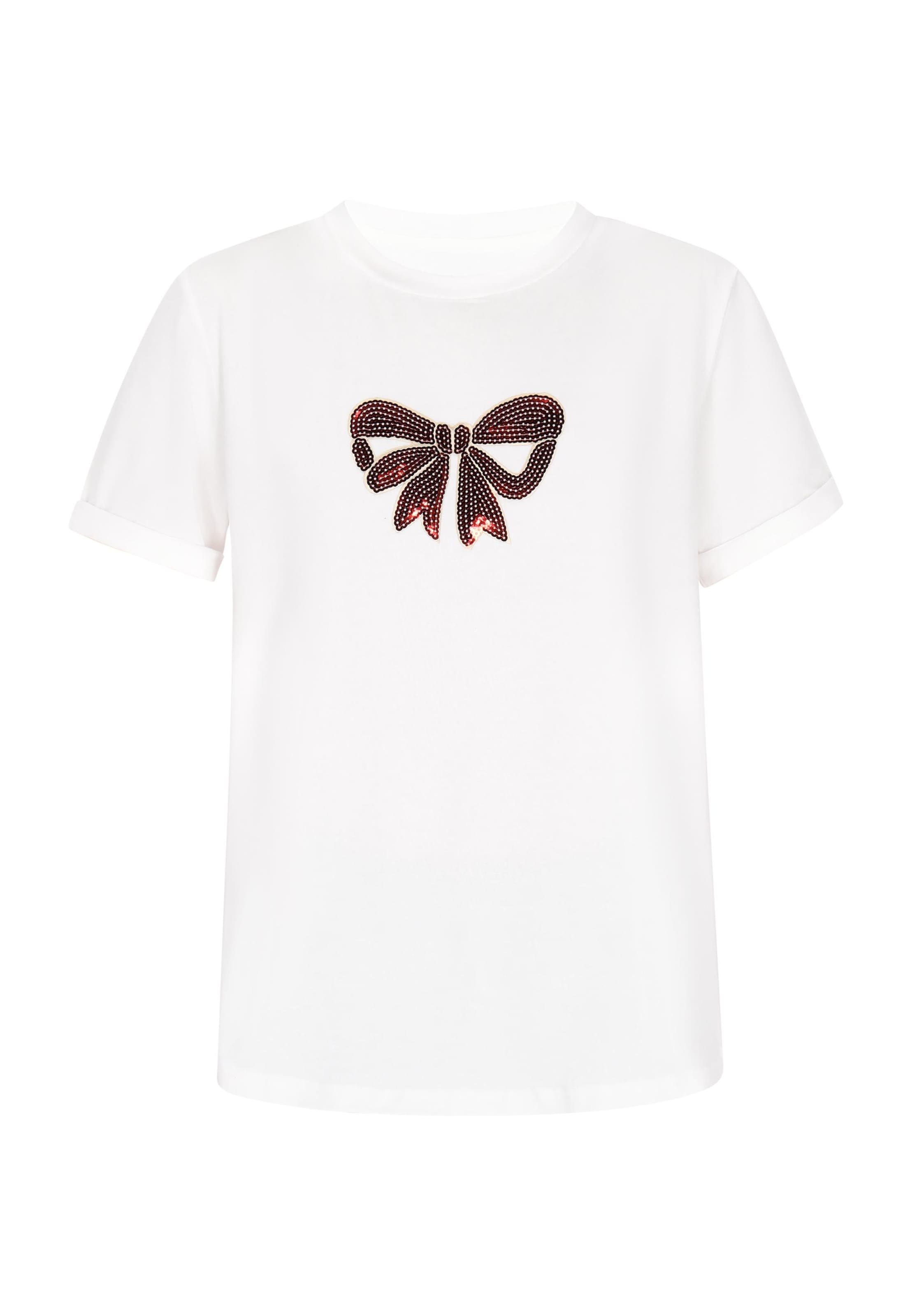 MIMO Shirt in Wit: voorkant