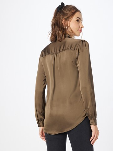 VILA Blouse 'ELLETTE' in Brown