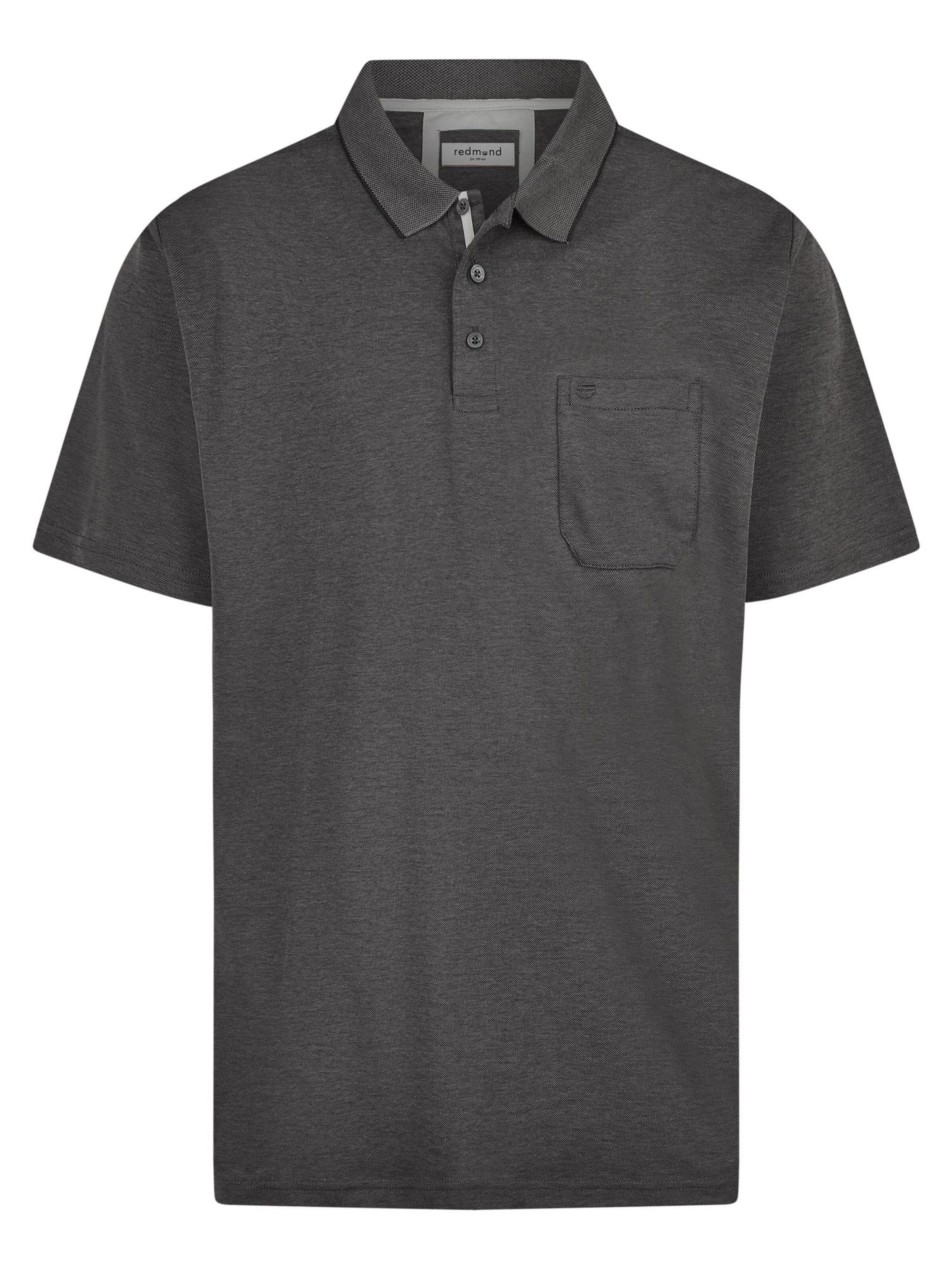redmond Shirt 'Basic' in Grey: front