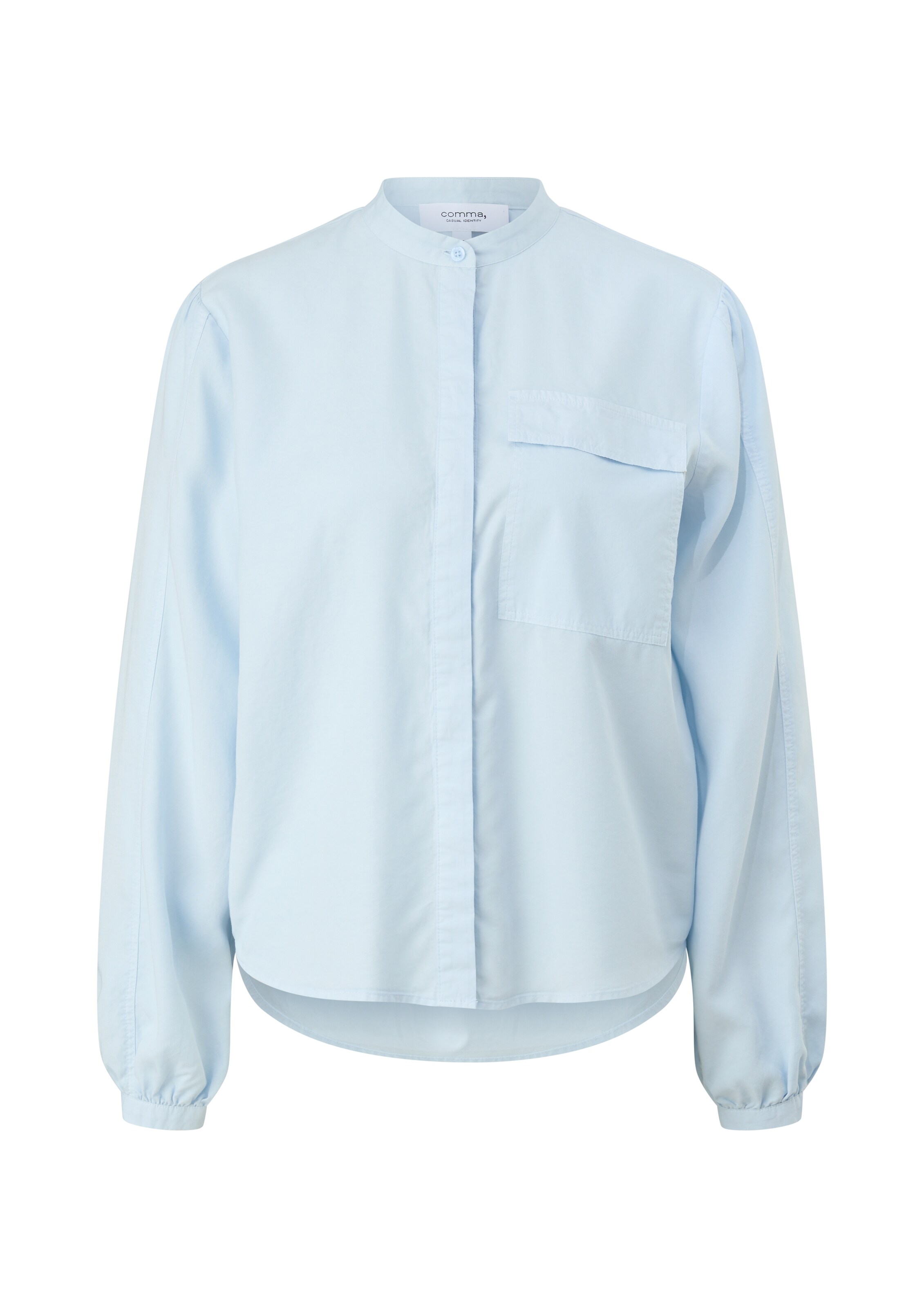 comma casual identity Blouse in Blue: front