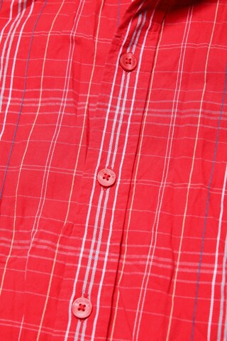 s.Oliver Button Up Shirt in XXL in Red