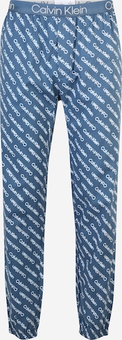 Calvin Klein Underwear Pidžaamapüksid, värv sinine: eest vaates
