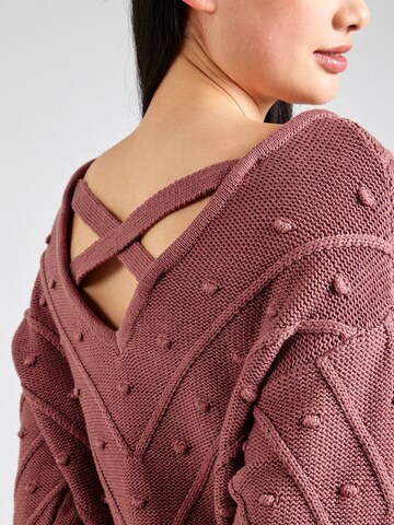 ABOUT YOU Sweater 'Hermine' in Pink