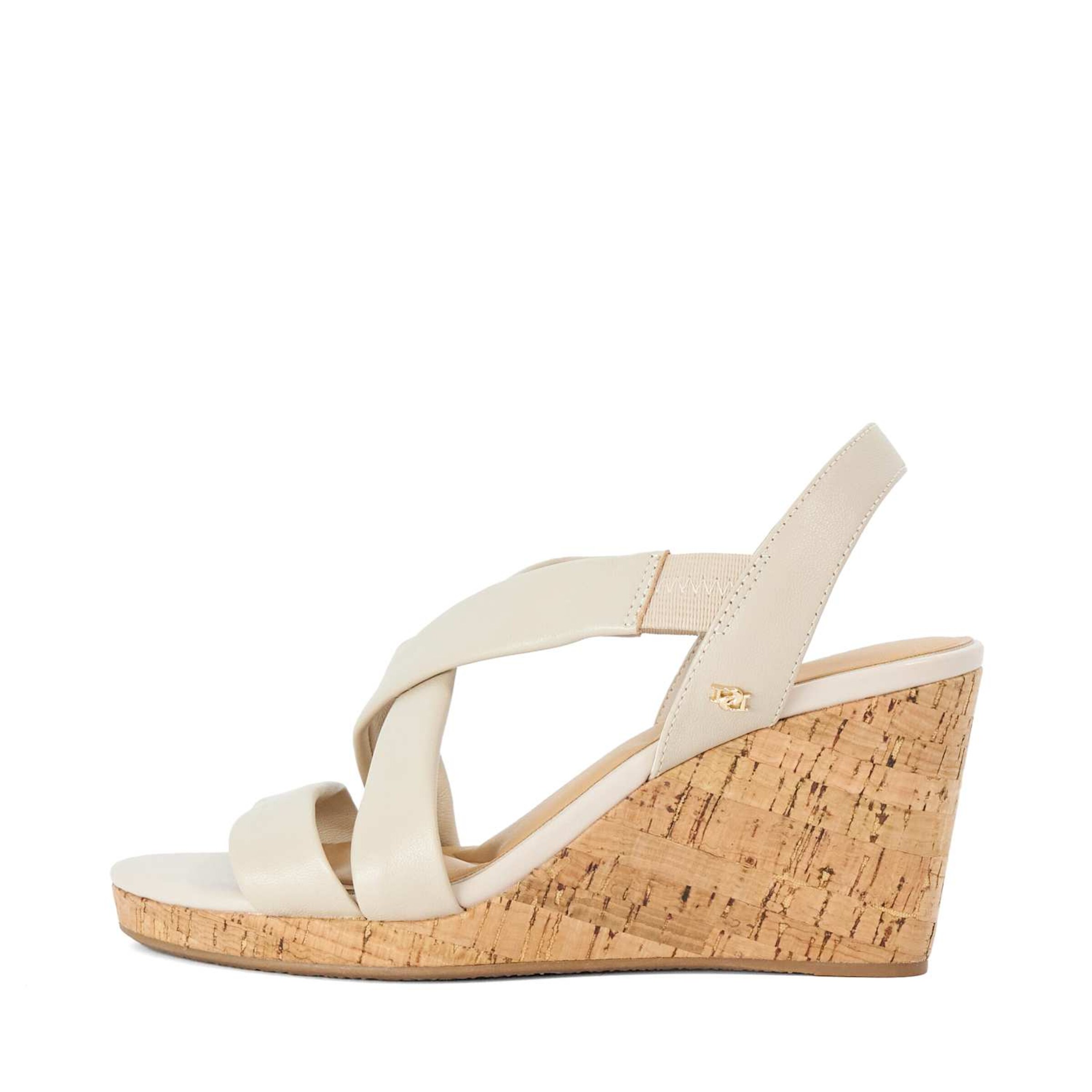 Dune LONDON Sandaal 'Kamies' in Beige
