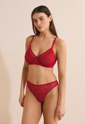 Minimizer Reggiseno 'Aura' di ETAM in rosso