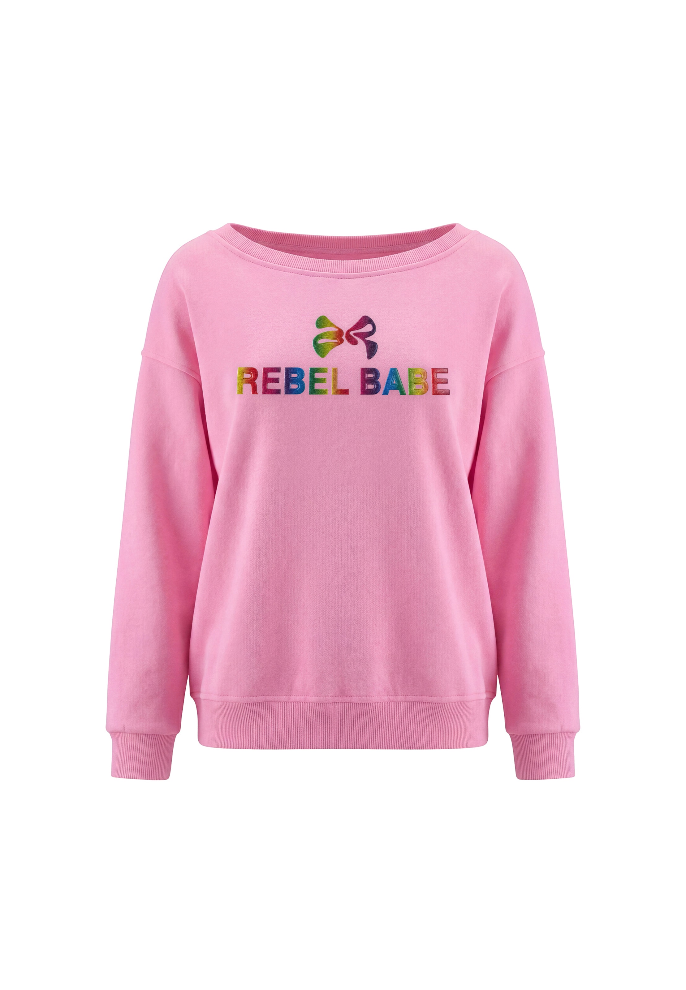 MYMO Sweatshirt in Roze: voorkant