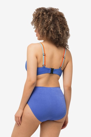 Ulla Popken T-shirt Bikini in Blue