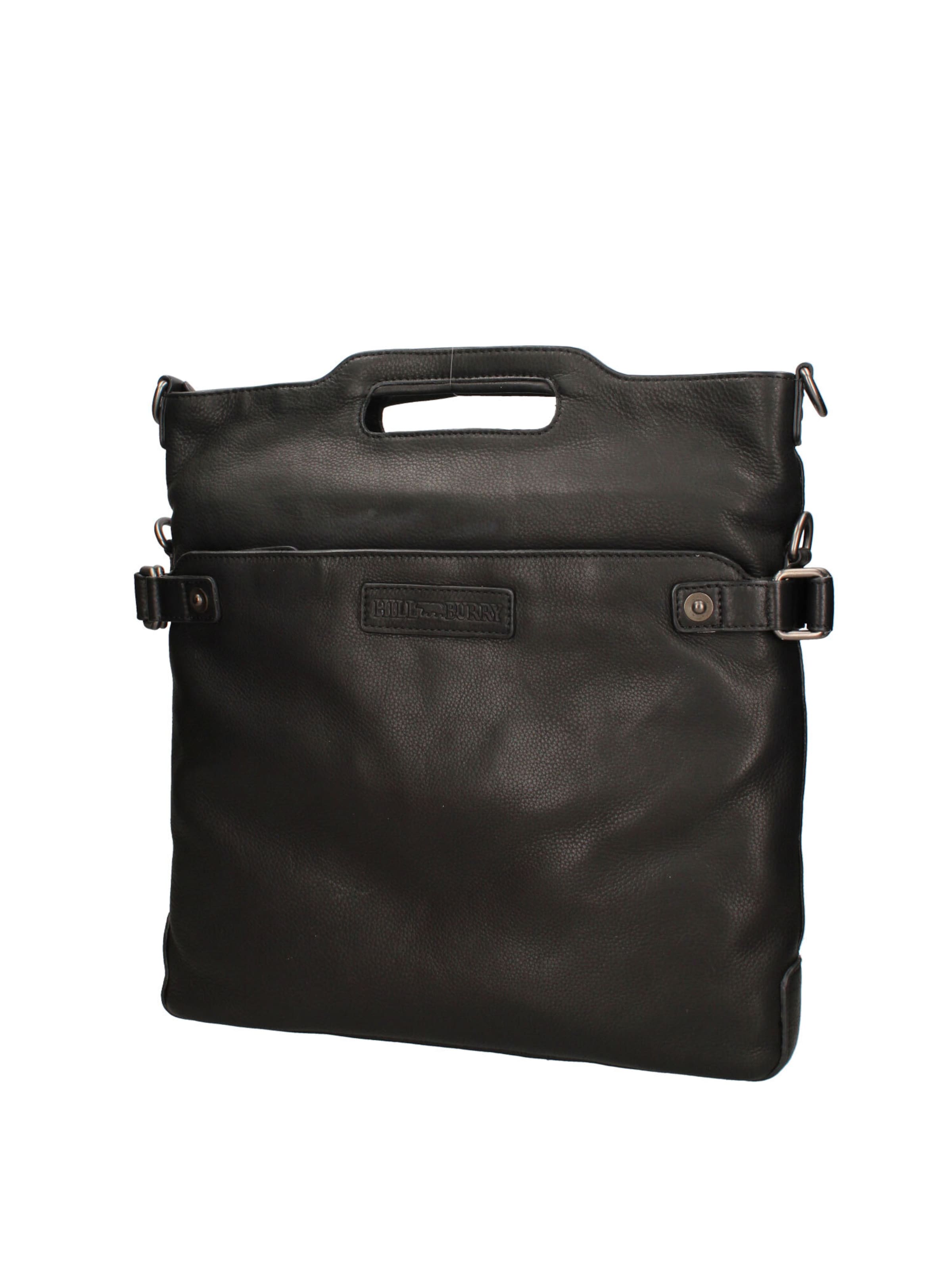 HILL BURRY Schoudertas in Zwart