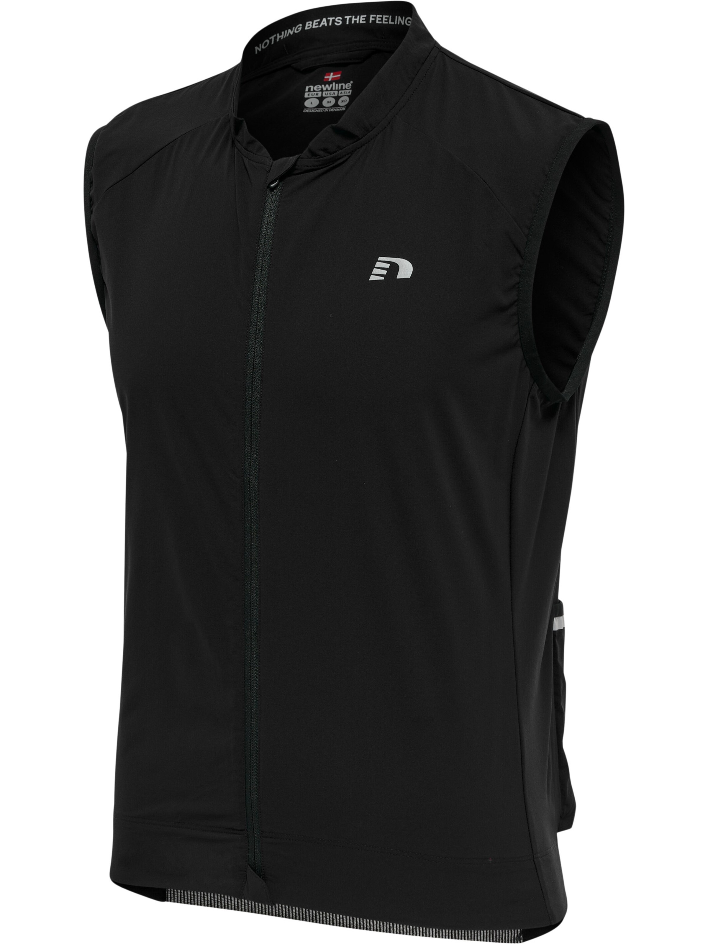 Newline Sportsvest i sort