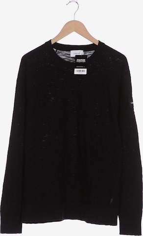 Calvin Klein Sweater & Cardigan in XXL in Black: front