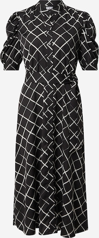 DKNY Košeľové šaty - Čierna: predná strana