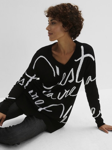 bonprix Pullover in Schwarz