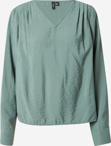 Camicia da donna 'LENA' di VERO MODA in verde: frontale