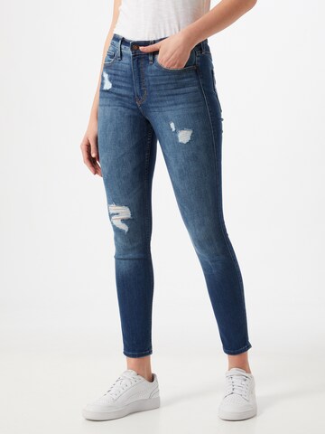 HOLLISTER Slimfit Jeans in Blauw: voorkant