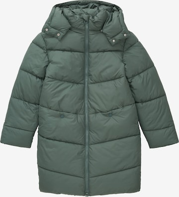 Manteau TOM TAILOR en vert : devant