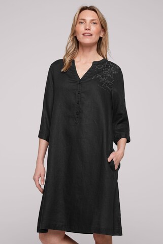 Soccx Kleid in Schwarz: Vorderseite