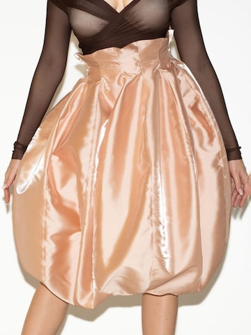 IUnique Skirt 'Tulip' in Beige