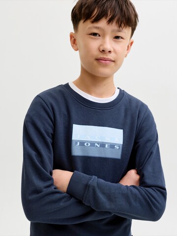 Jack & Jones Junior Sweatshirt 'JCOFUSION' in Blau