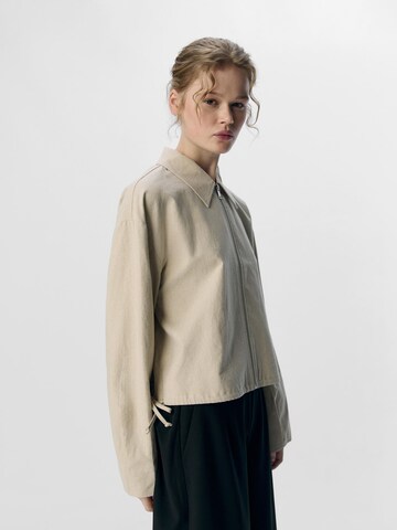 Veste mi-saison 'OBJViggo' OBJECT en beige