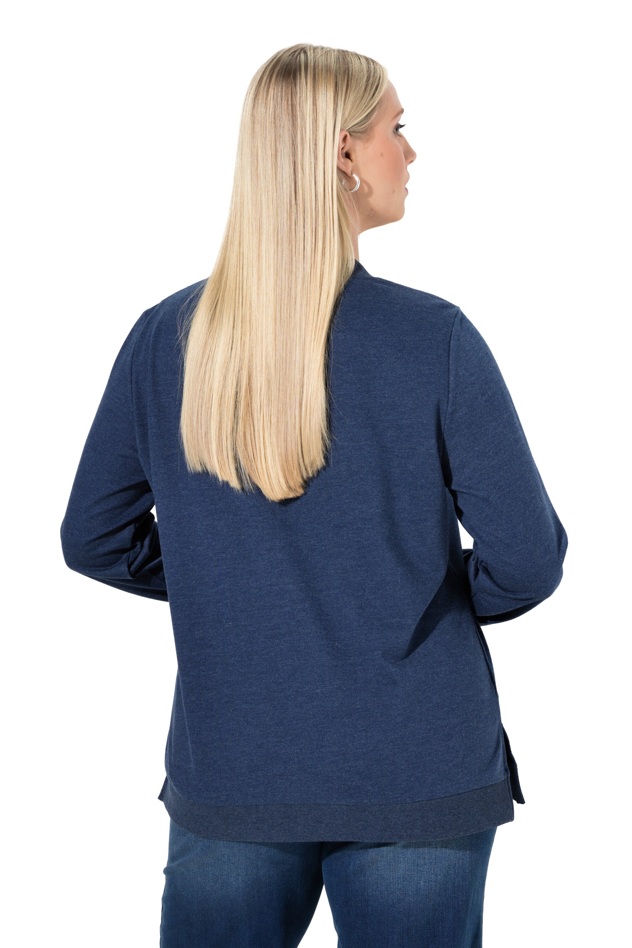 Ulla Popken Sweatshirt in Blau