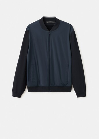 MANGO MAN Between-Season Jacket 'Miller Performance' in Blue