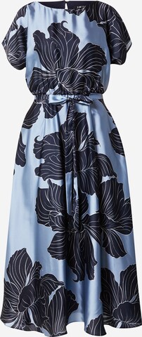 Robe SWING en bleu : devant