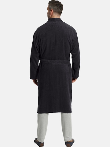 Charles Colby Long Bathrobe in Black