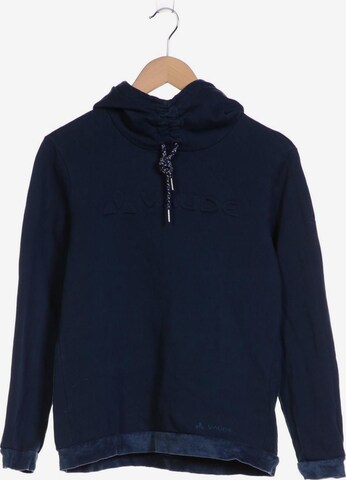 VAUDE Sweatshirt & Zip-Up Hoodie in M in Blue: front