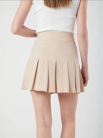 MixRay Skirt in Beige