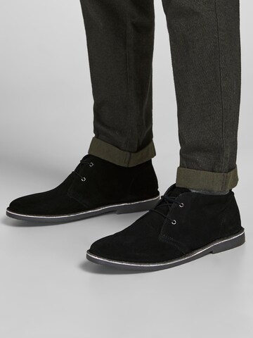 Chukka Boots 'Bravo' JACK & JONES en noir : devant